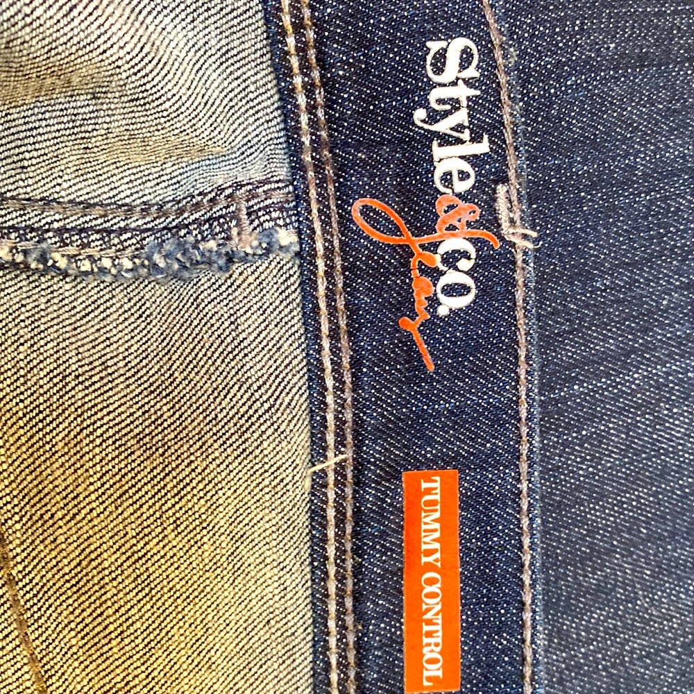 Jeans, Style & Co dark stretch denim